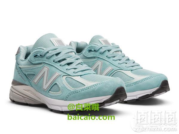 <span>现货3双！</span>限US6码，New Balance 新百伦 美产 990V4 女款第四代总统慢跑鞋 Prime会员免费直邮含税到手696元