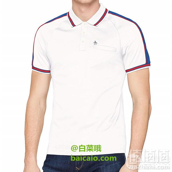 限尺码，Original Penguin 企鹅牌 Raglan 男士复古Polo衫 Prime会员凑单免费直邮含税到手146元