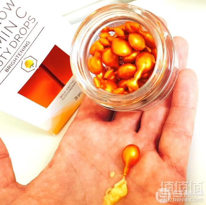 Lumene 优姿婷 Valo维生素C精华胶囊28粒 Prime会员凑单免费直邮到手114.07元