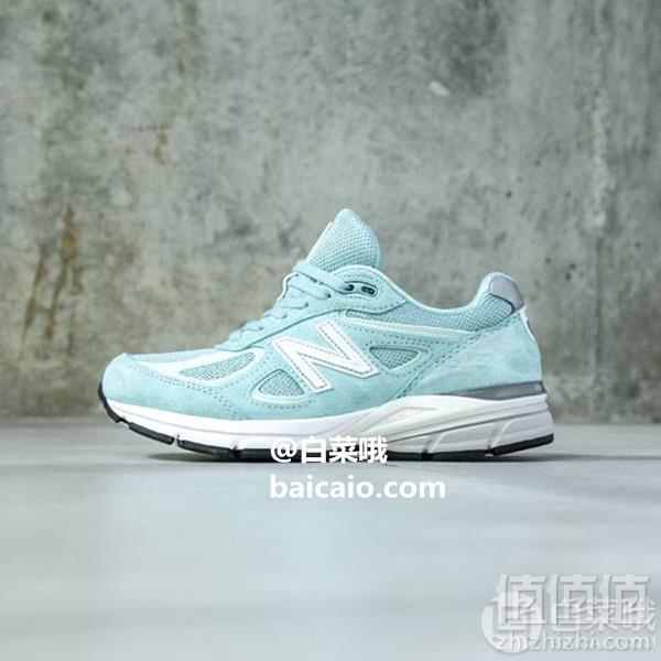 <span>现货3双！</span>限US6码，New Balance 新百伦 美产 990V4 女款第四代总统慢跑鞋 Prime会员免费直邮含税到手696元