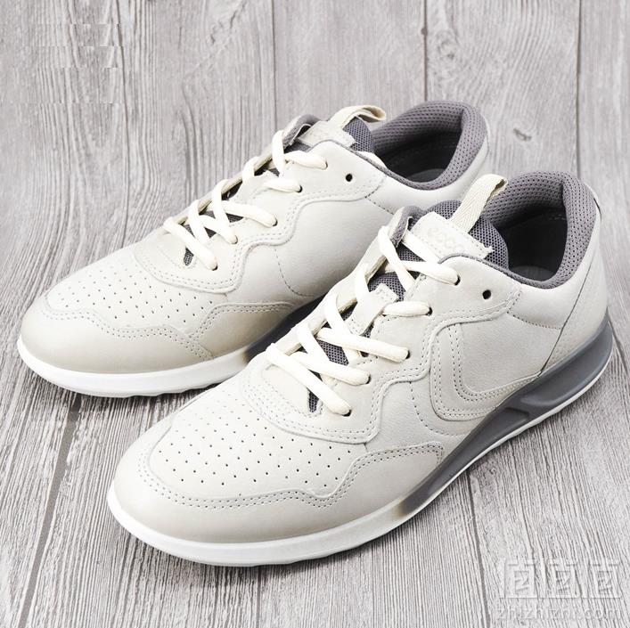 国内￥1769，ECCO 爱步 Genna 系列 女士真皮休闲运动鞋 prime会员免费直邮到手429.05元