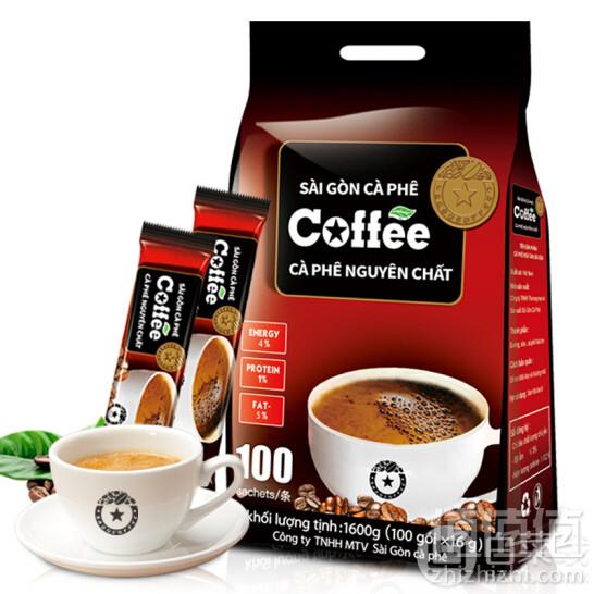 越南进口 SAGOcoffee 三合一速溶咖啡 1600g*4袋177.28元包邮