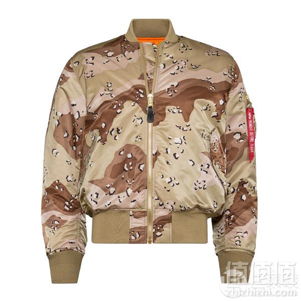 限XS码，Alpha Industries 阿尔法工业 MA-1 Blood Chit 男士飞行员夹克 Prime会员免费直邮含税到手418元