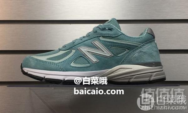 <span>现货3双！</span>限US6码，New Balance 新百伦 美产 990V4 女款第四代总统慢跑鞋 Prime会员免费直邮含税到手696元