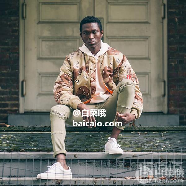 限XS码，Alpha Industries 阿尔法工业 MA-1 Blood Chit 男士飞行员夹克 Prime会员免费直邮含税到手418元