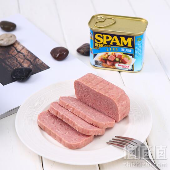SPAM 世棒 清淡味午餐肉罐头 340g凑单低至12.95元/件（双重优惠）