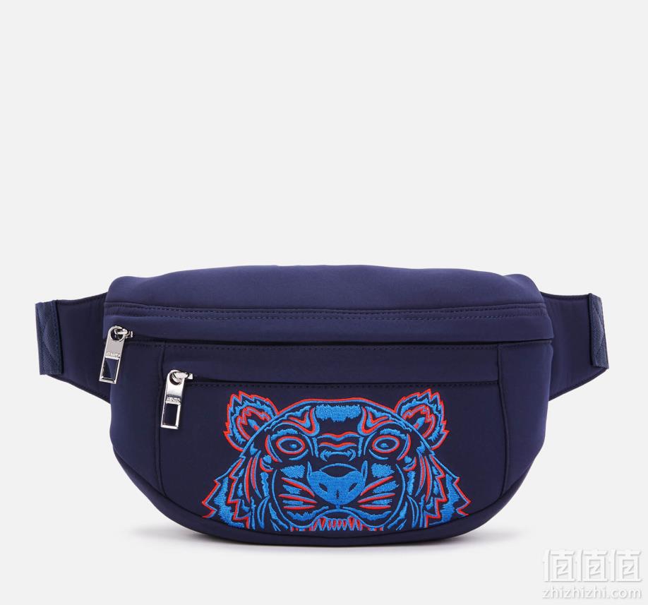 KENZO 高田贤三 Neoprene 19春夏 男士虎头刺绣胸包免费直邮到手871元