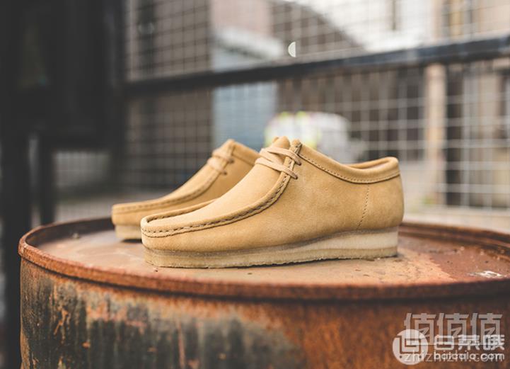 两色码全，Clarks  其乐 男士经典Wallabee低帮袋鼠鞋369元包邮（需领券）