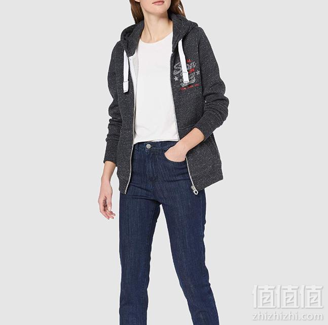 限尺码，Superdry 极度干燥 女士休闲开衫外套 Prime会员凑单免费直邮含税到手192.4元