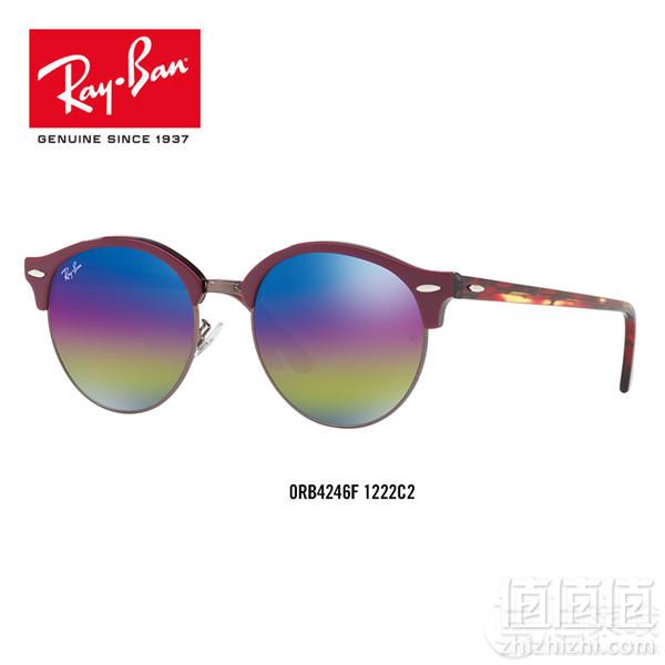 Ray-Ban 雷朋 RB4246 圆形框太阳镜 Prime会员免费直邮含税到手583元（天猫旗舰店1480元）