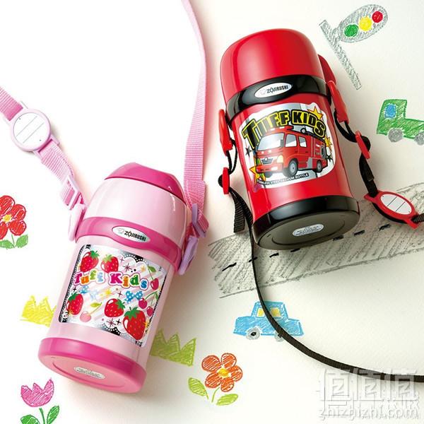 Zojirushi 象印 SC-ZT45-RA 儿童吸管保温杯 450ml Prime会员凑单免费直邮含税到手171.63元