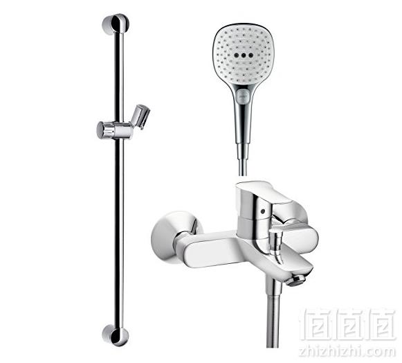 Hansgrohe 汉斯格雅 飞雨select120手持花洒 配单把手浴缸龙头淋浴套餐新低1159.1元包邮（双重优惠）