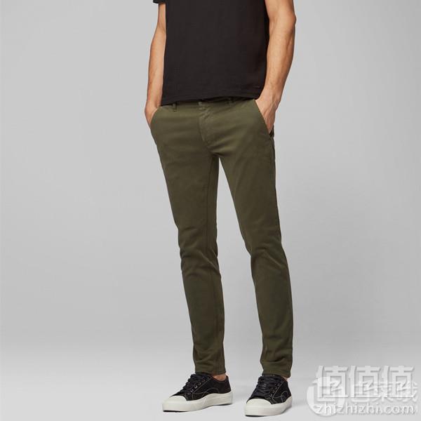 限尺码，BOSS Orange 橙标 Schino-Slim D 男士直筒修身休闲长裤 Prime会员免费直邮含税到手341元