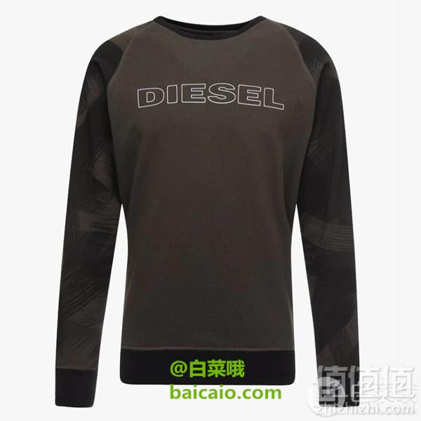 限M码，Diesel 迪赛 Umlt-Max 男士圆领卫衣 Prime会员免费直邮含税到手267元