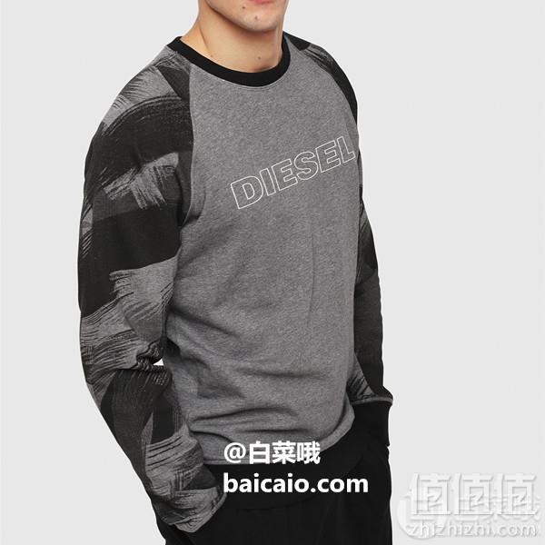 限M码，Diesel 迪赛 Umlt-Max 男士圆领卫衣 Prime会员免费直邮含税到手267元
