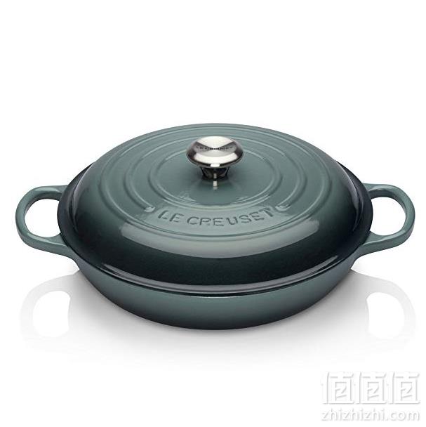 Le Creuset 酷彩 珐琅铸铁类 浅底锅 30cm Prime会员免费直邮含税到手1241.34元