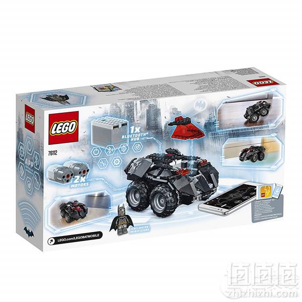 LEGO 乐高 超级英雄系列 76112 APP遥控蝙蝠车 £68.99（需用码）直邮到手601元