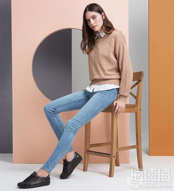 限36码，ECCO 爱步 Soft 2.0 柔酷2号 女士真皮系带板鞋 Prime会员免费直邮含税到手403元（天猫旗舰店1248元）