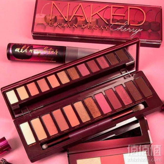限时解禁，人气款 URBAN DECAY 衰败城市 Naked Cherry Palette 12色樱桃眼影盘 £33.6（需用码）凑单直邮到手293元