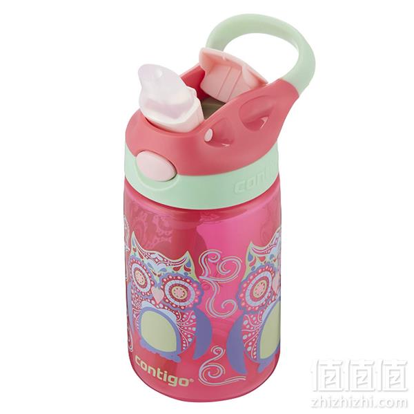 镇店之宝，Contigo 康迪克 一键开启密封儿童吸管杯400ml Prime会员凑单免费直邮含税到手新低57.14元