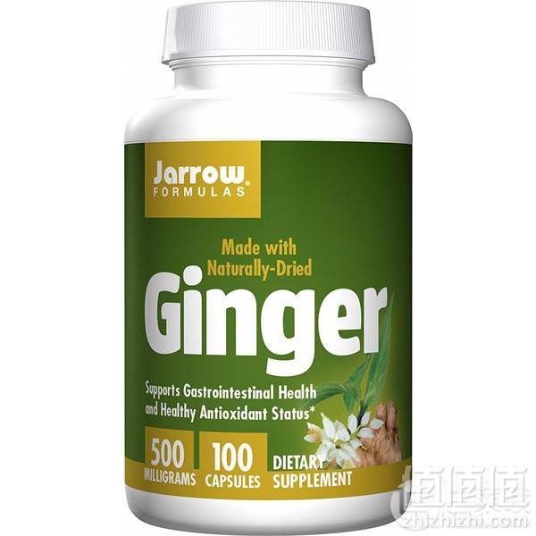 <span>3件0税！</span>改善胃肠道健康，Jarrow Formulas 杰诺 生姜提取物胶囊500mg*100粒 Prime会员凑单免费直邮无税到手69元