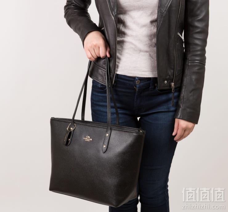 COACH 蔻驰  City Zip Tote 中号托特包 F58846759元包邮包税