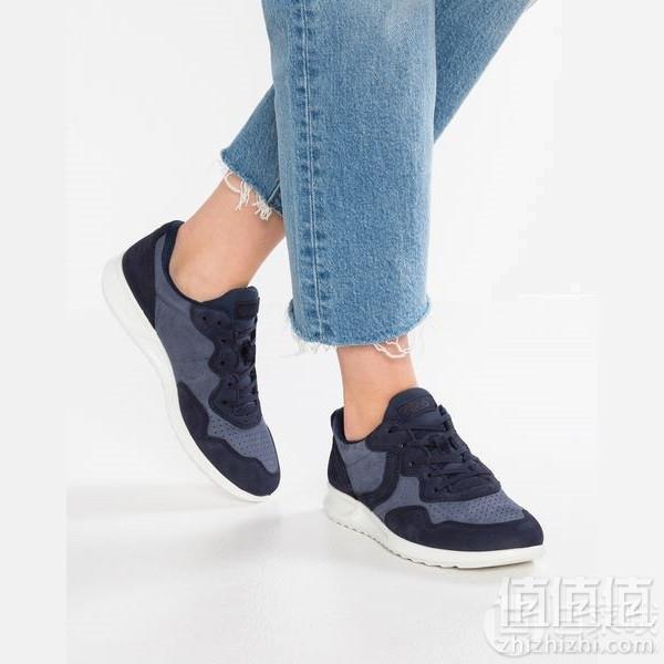 ecco GENNA  Trainers  night sky  Nubucktextile Upper material Nubucktextile  EC111S01PK12 RPRJIGT.jpg