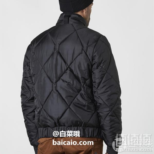 限尺码，G-Star Raw Strett Utility 男士休闲保暖夹克 Prime会员免费直邮含税到手389元