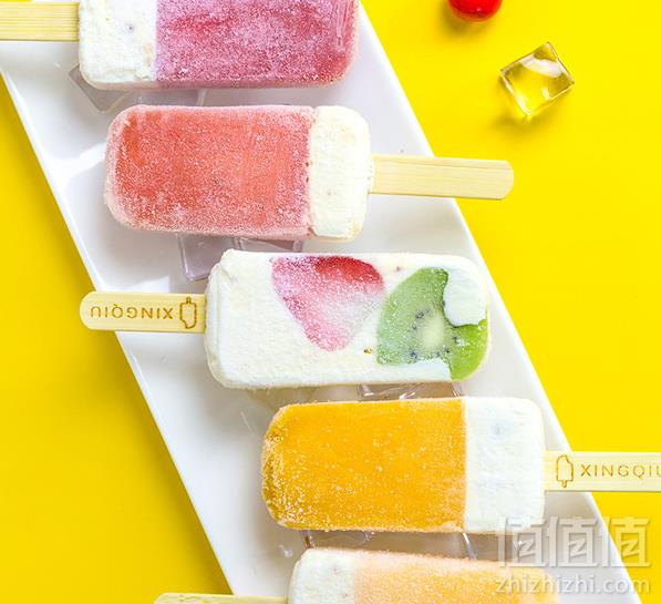 橙色星球  网红水果冰淇淋12支108元包邮（需领券）