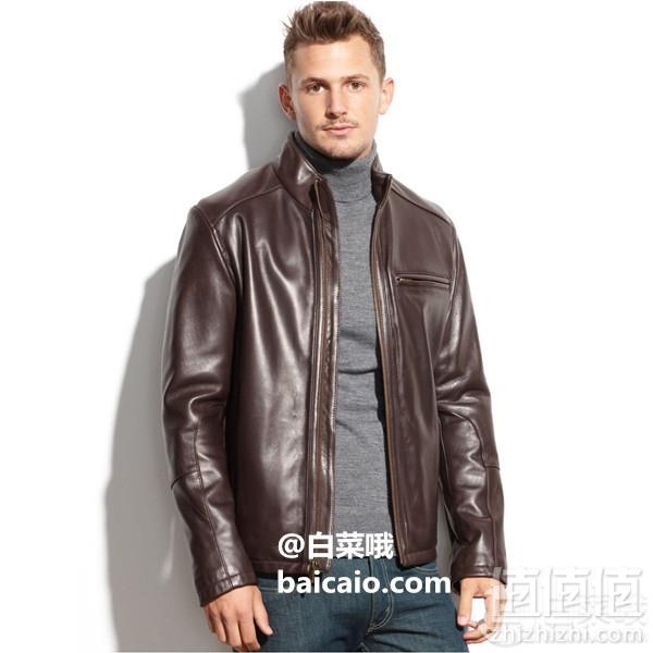Cole Haan 可汗 男士小羊皮夹克 2色 Prime会员免费直邮含税到手1001.03元