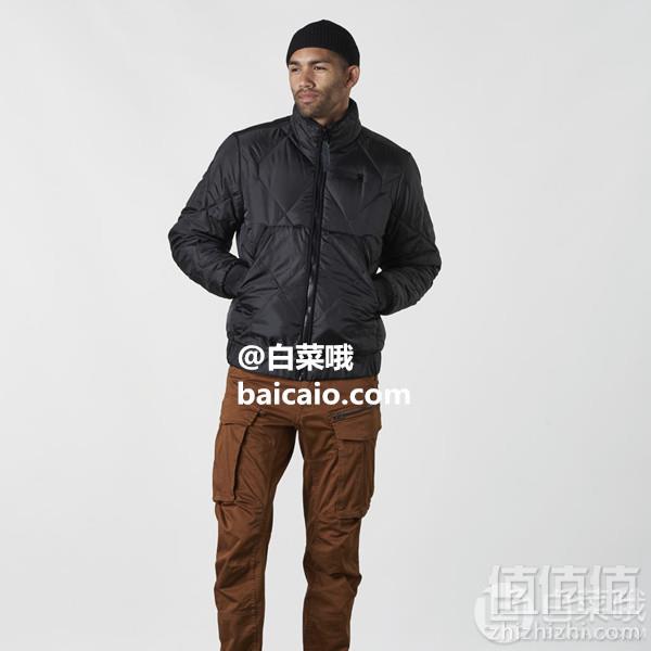 限尺码，G-Star Raw Strett Utility 男士休闲保暖夹克 Prime会员免费直邮含税到手389元
