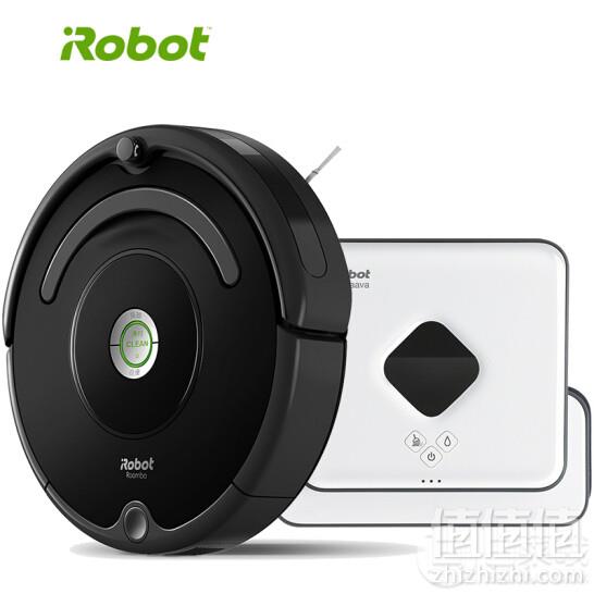 iRobot Roomba 671 智能扫地机器人+Braava 381 拖地机器人新低2499元包邮