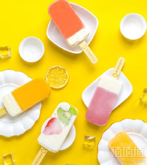橙色星球  网红水果冰淇淋12支108元包邮（需领券）
