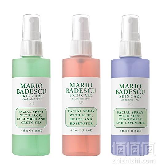 Mario Badescu 薰衣草/黄瓜/玫瑰红喷雾3件套 118ml*3 Prime会员凑单免费直邮含税到手169.33元