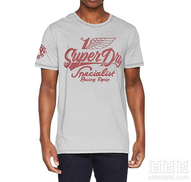 限尺码，Superdry 极度干燥 Premium Equipment 男士印花短袖T恤 Prime会员凑单免费直邮含税到手130.35元