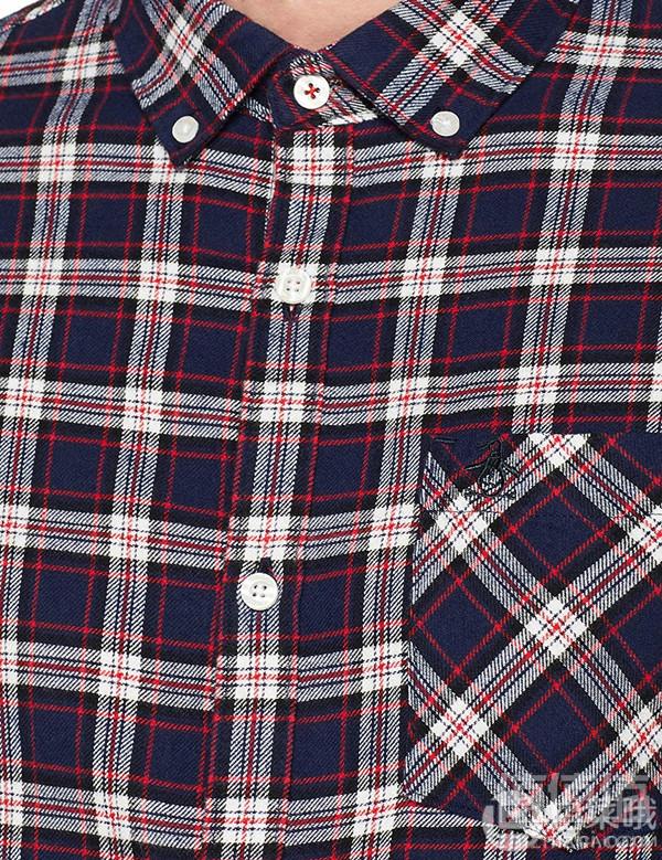 限M码，Original Penguin 企鹅牌 Plaid Flunel 男士格纹法兰绒衬衫 Prime会员免费直邮含税到手179元
