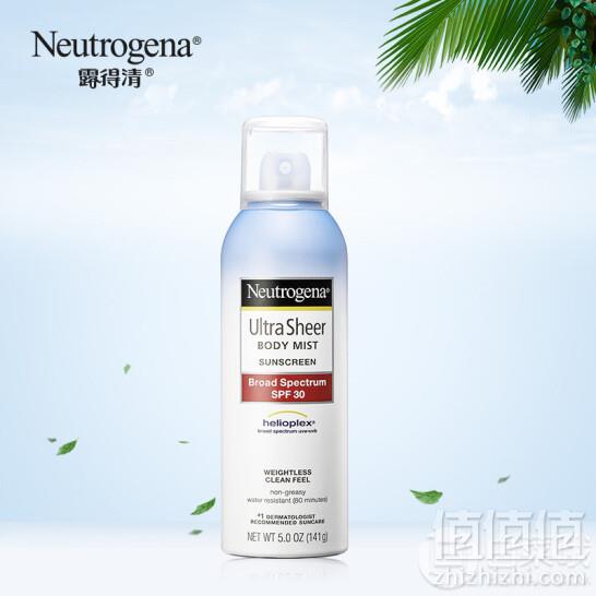 Neutrogena 露得清 轻透防晒喷雾SPF30 141g*2支 ￥143.5包邮71.8元/件