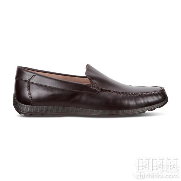 国内￥1798，ECCO 爱步 Reciprico 莫克系列 男士牛皮休闲乐福鞋 Prime会员免费直邮含税到手552元