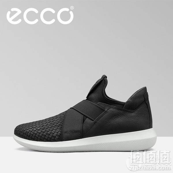 ECCO 爱步 Scinapse 赛速 男士弹力松紧带休闲鞋450614 两色438元包邮包税（天猫旗舰店1598元）