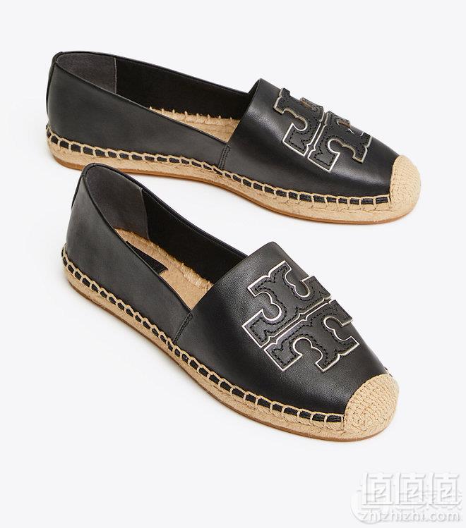 Tory Burch 托里·伯奇 Ines Espadrille 女士羊皮渔夫鞋52035 多色735元包邮包税