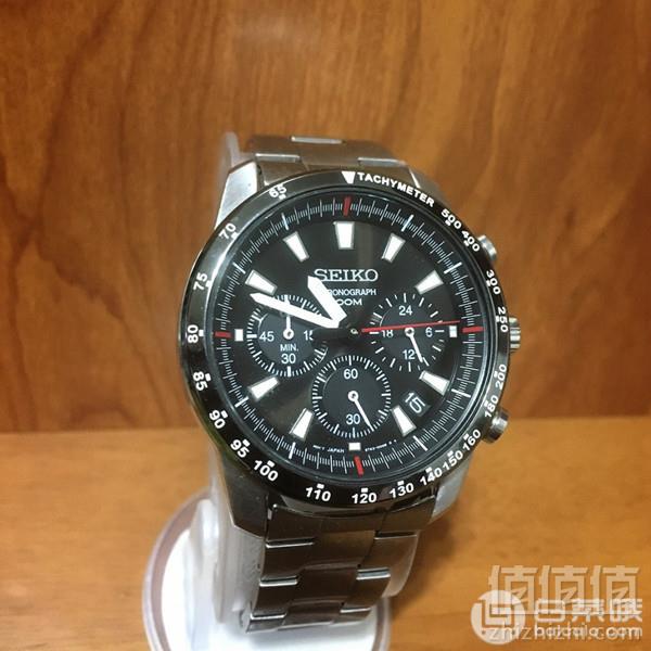 Seiko 精工 SSB031PC 三眼计时石英男表 Prime会员免费直邮含税到手730元