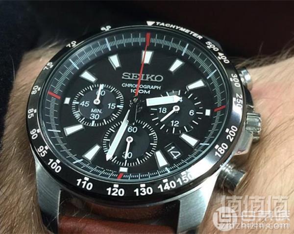Seiko 精工 SSB031PC 三眼计时石英男表 Prime会员免费直邮含税到手730元