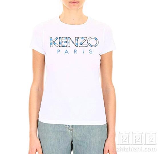 <span>码全白菜！</span>KENZO 女士LOGO印花T恤355元包邮