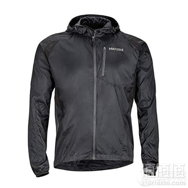 Marmot 土拨鼠 Trail Wind 男士防泼水透气连帽皮肤风衣51170 两色新低255元包邮包税