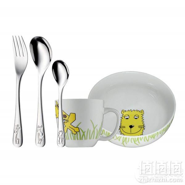 <span>白菜！</span>WMF 福腾宝 小狮子 儿童餐具5件套装 120000001039元（Prime会员再享9.5折）