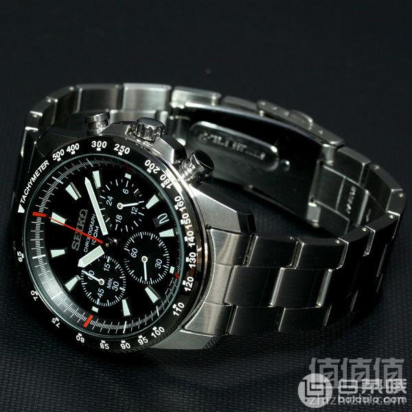 Seiko 精工 SSB031PC 三眼计时石英男表 Prime会员免费直邮含税到手730元