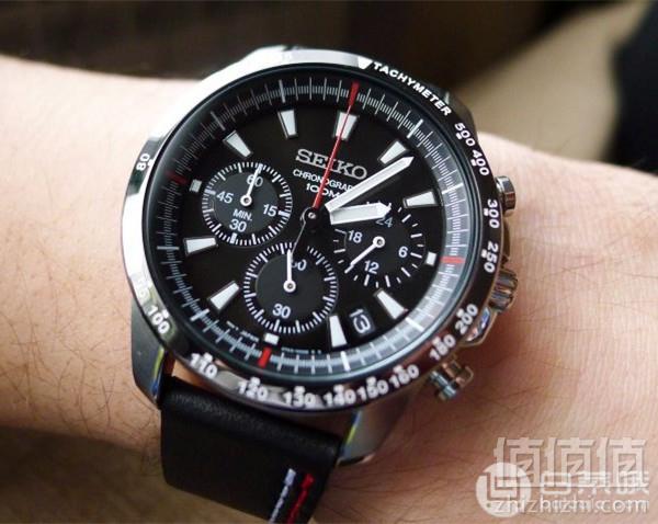 Seiko 精工 SSB031PC 三眼计时石英男表 Prime会员免费直邮含税到手730元