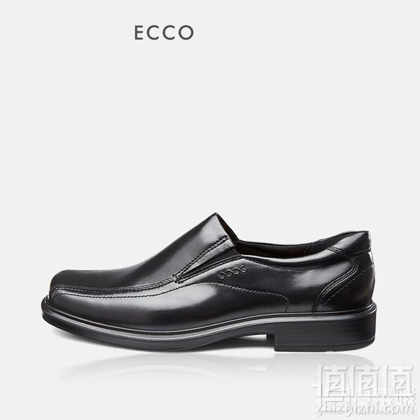 40码，ECCO 爱步 Helsinki 赫尔辛基 男士一脚蹬皮鞋 Prime会员免费直邮含税到手609元