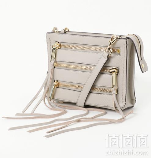 Rebecca Minkoff Moto 3 拉链真皮机车款斜挎包 Prime会员免费直邮含税到手548.9元