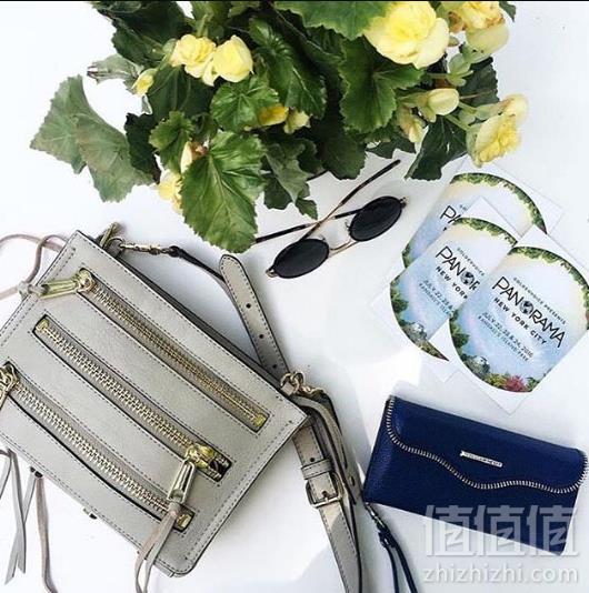 Rebecca Minkoff Moto 3 拉链真皮机车款斜挎包 Prime会员免费直邮含税到手548.9元